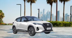 Nissan kicks white